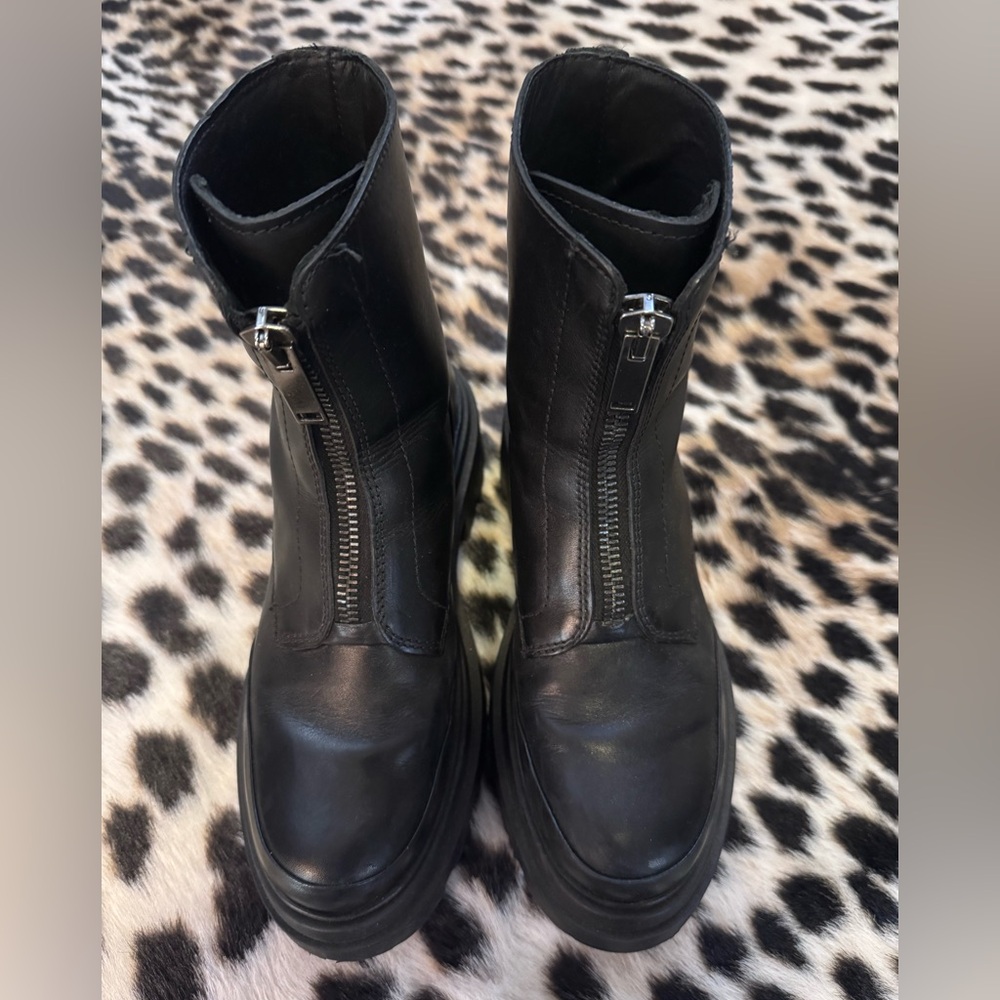 Thursday Boot Company Ryder Platform Zip Boots - Picture 4 of 7